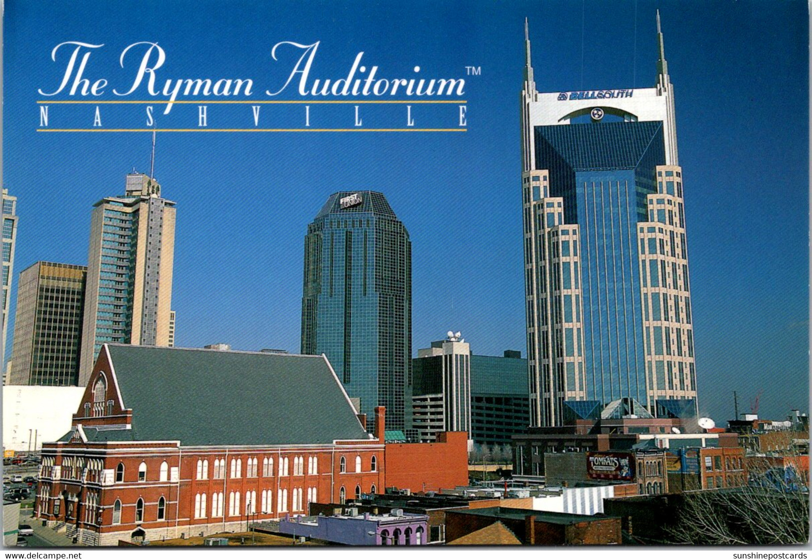 Tennessee Nashville The Ryman Auditorium - Nashville