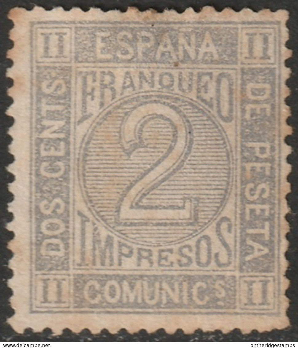 Spain 1872 Sc 176 Espana Ed 116 MNG(*) Heavy Toning Spots - Nuovi