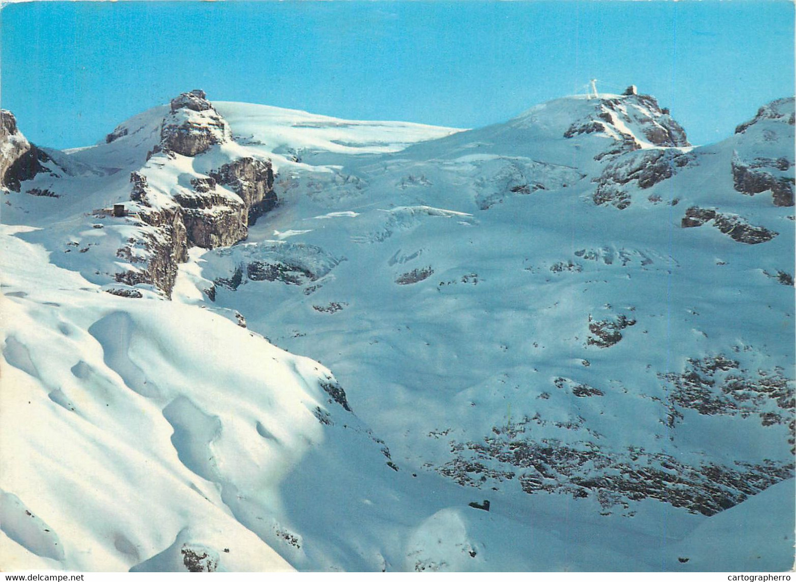 Postcard Switzerland Engelberg Trubsee Titlisbahn Und Titlis 1970 - Trub