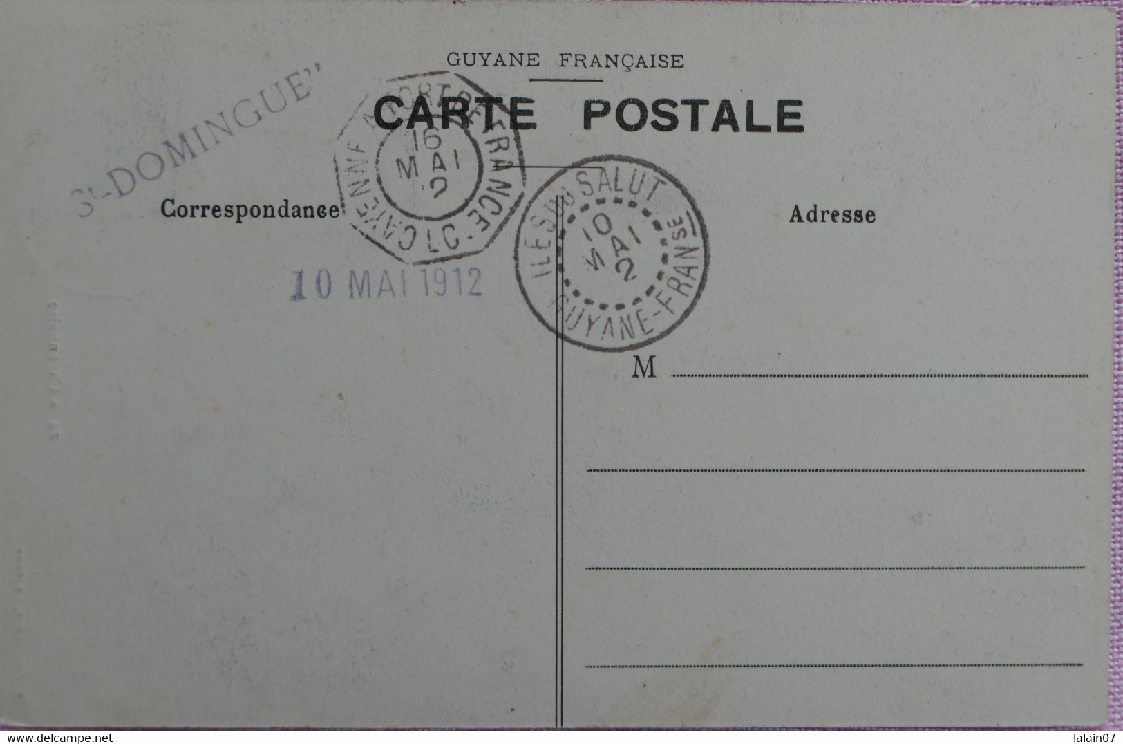 C. P. A. : GUYANE : CAYENNE : Cayennaise, Timbre En 1902 - Cayenne