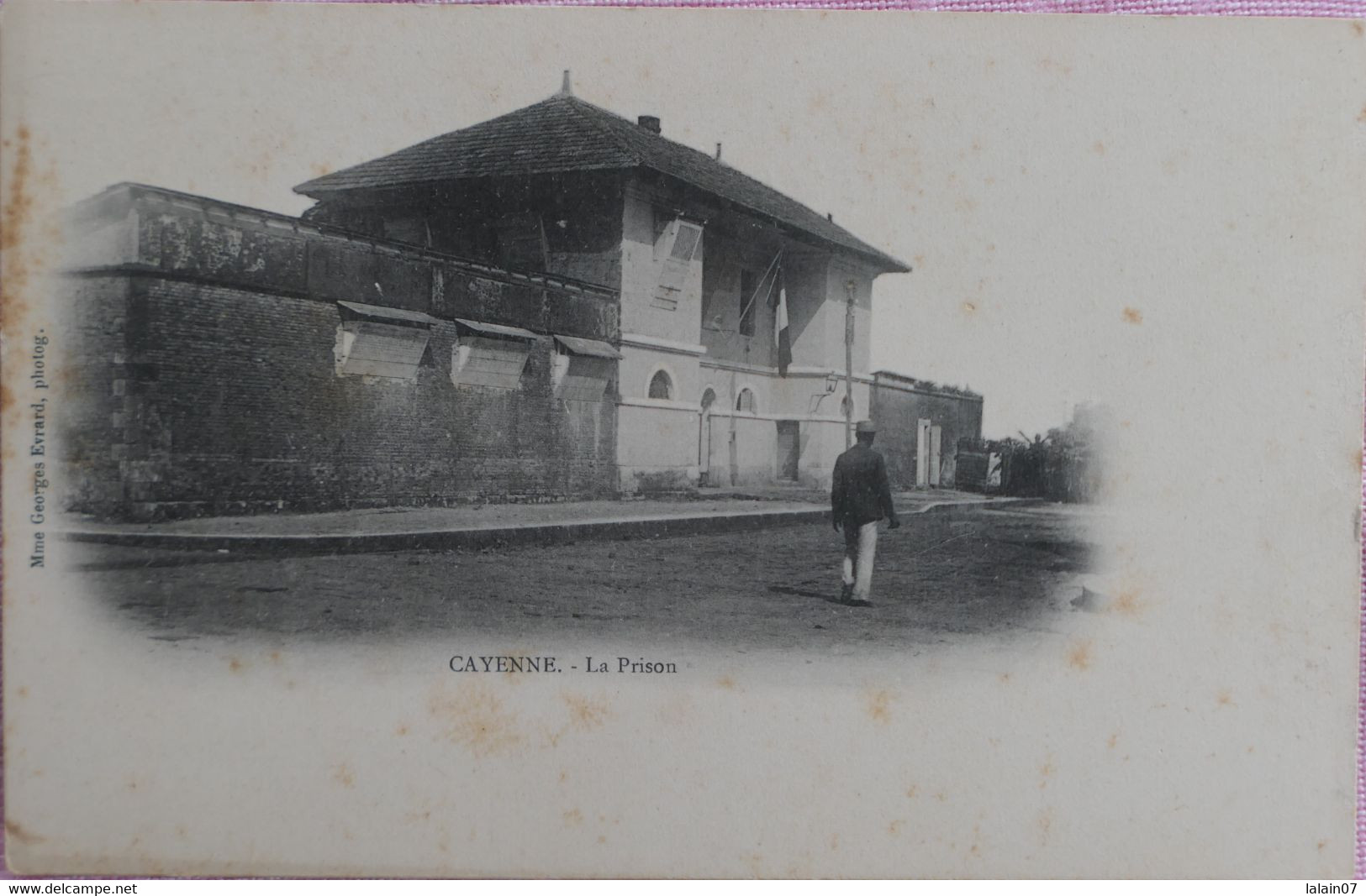 C. P. A. : GUYANE : CAYENNE : La Prison - Cayenne