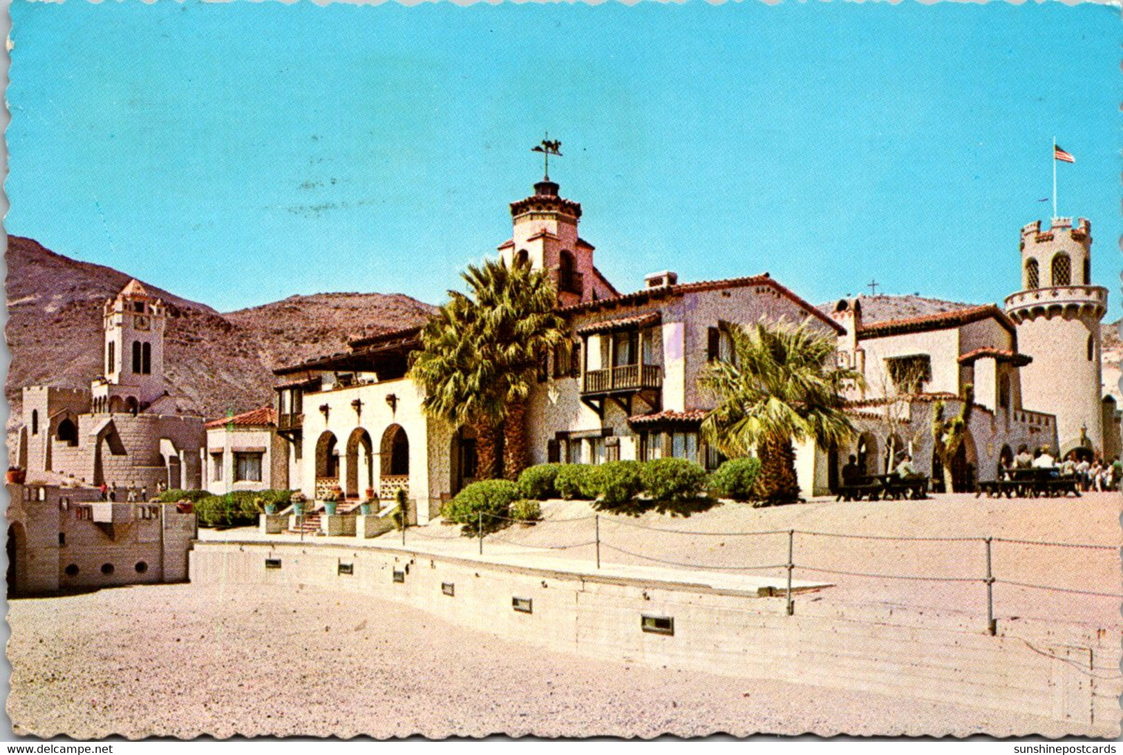 California Death Valley Scotty's Castle 1976 - Death Valley