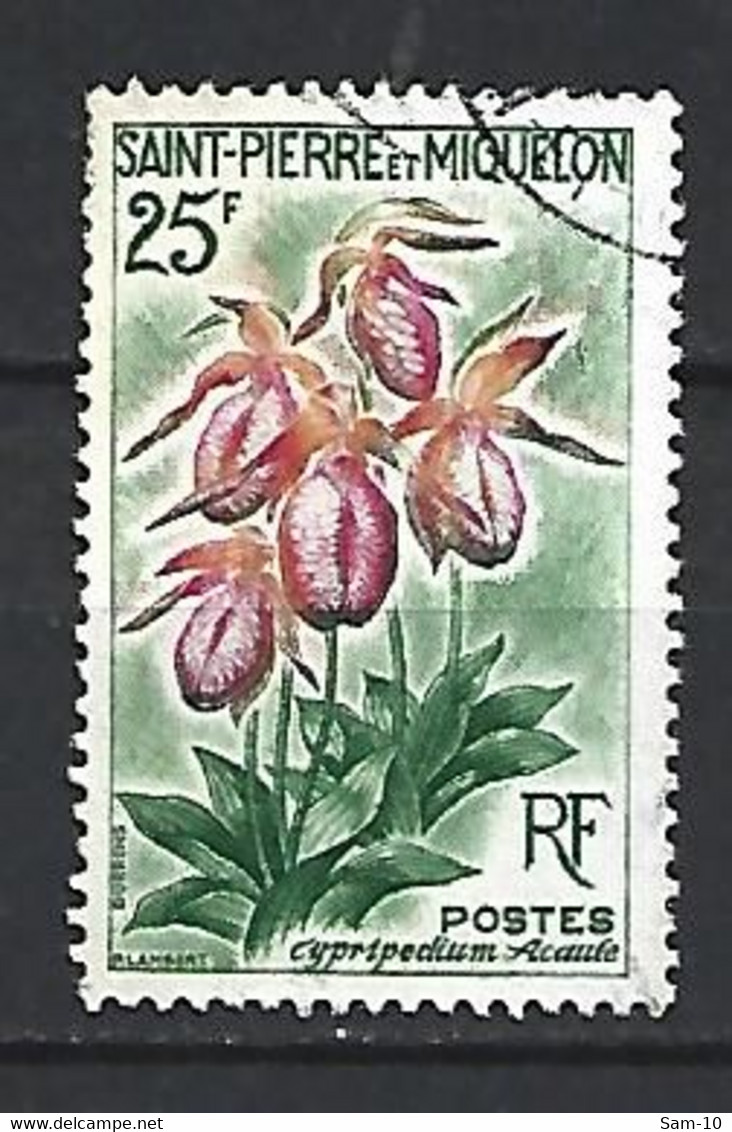Timbre St Pierre Et Miquelon Oblitéré  N 362 - Used Stamps