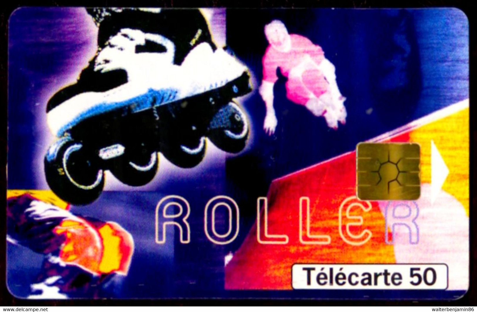 SCHEDA PHONECARD FRANCE 1025 01/00 STREET CULTURE N. 1 ROLLER (GEM2 WHITE) - 2000