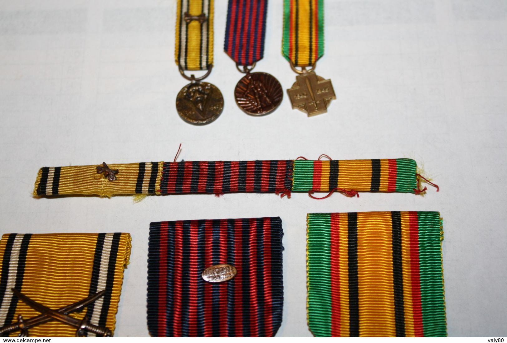 Très Belle Parure De Médailles WW2 Belges. - België
