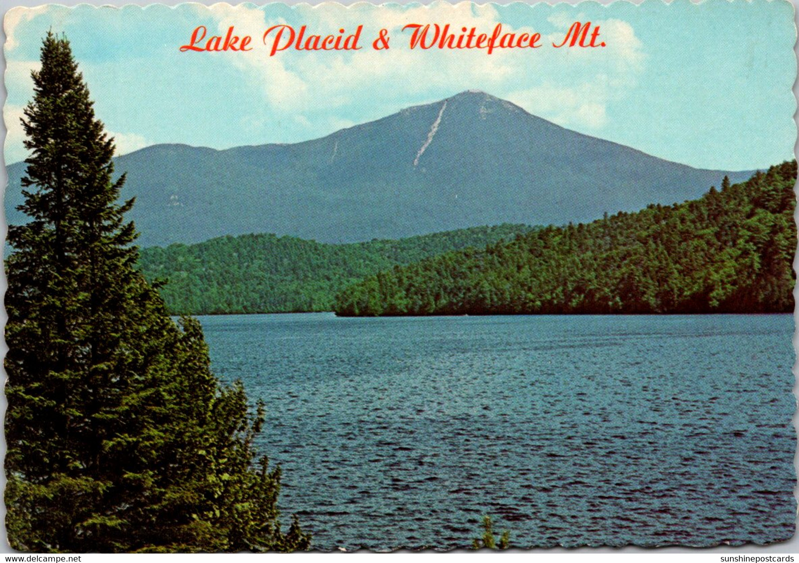 New York Adirondacks Lake Placid And Whiteface Mountain - Adirondack