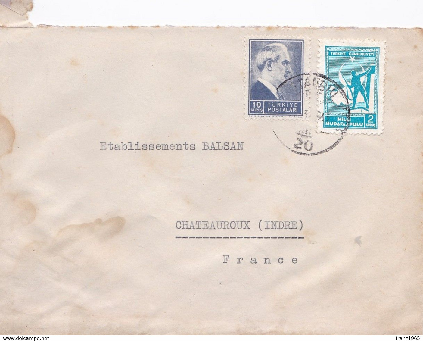 Turchia, Anni '60 - Lettres & Documents