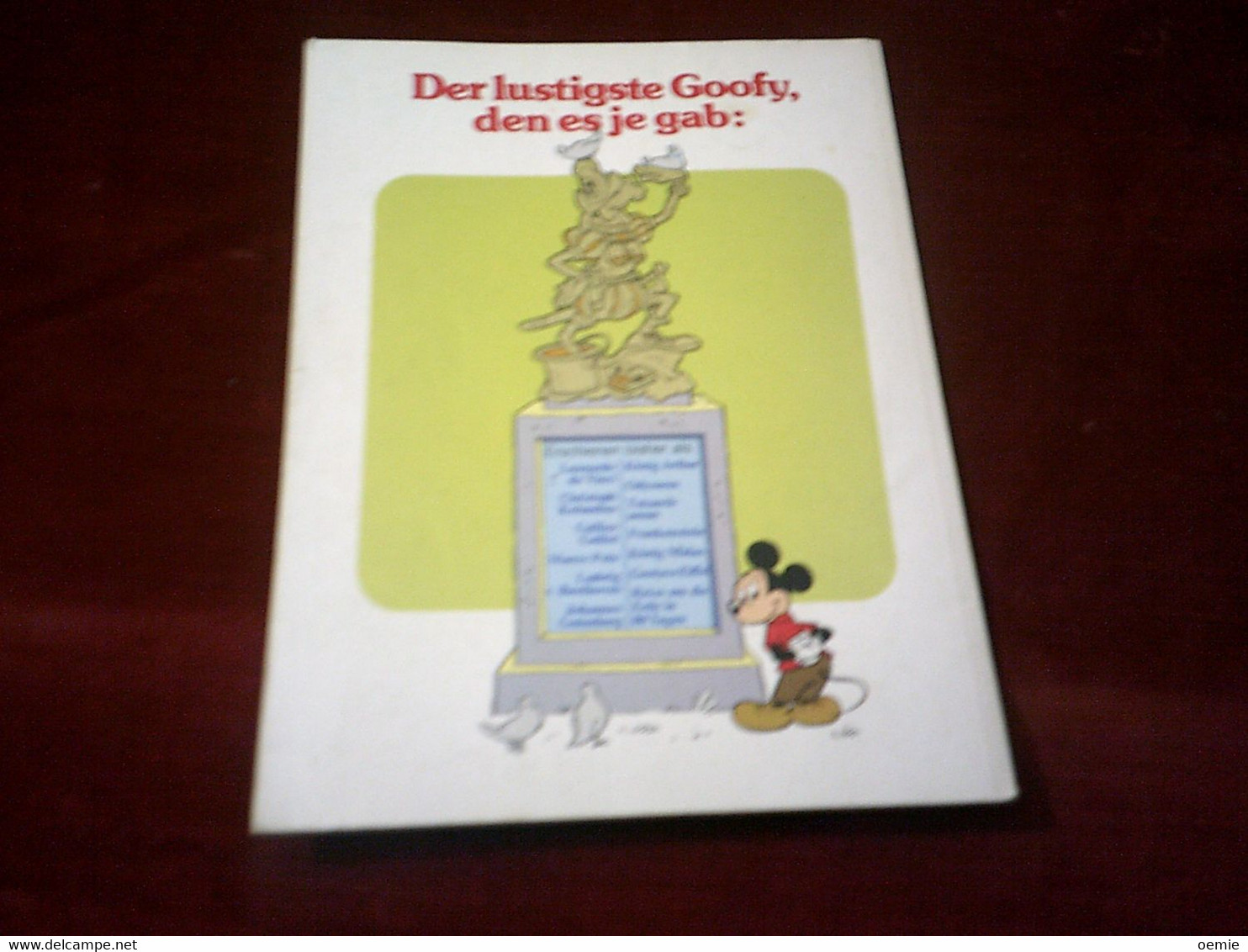 DAS GROBE GOOFY ALBUM REISE UM DIE ERDE IN 80 TAGEN - Walt Disney