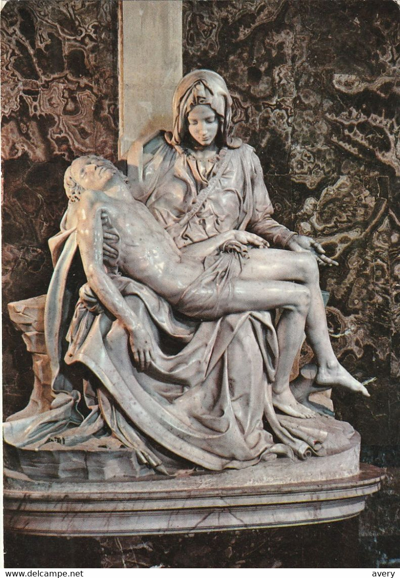 Roma - Basilica Di S. Pietro "La Pieta" Del Michelangelo  Basilica Of S. Peter "La Pieta" Of Michelangleo - Sculptures
