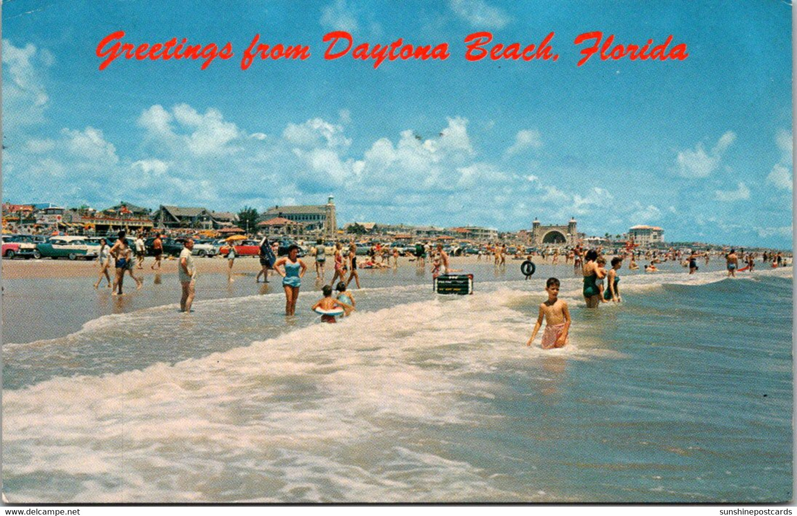 Florida Greetings From Daytona Beach 1972 - Daytona