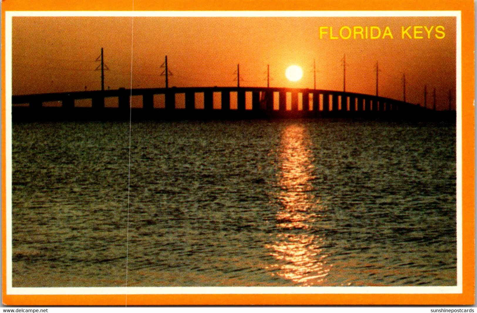 Florida Keys Sunset Over Channel Five - Key West & The Keys