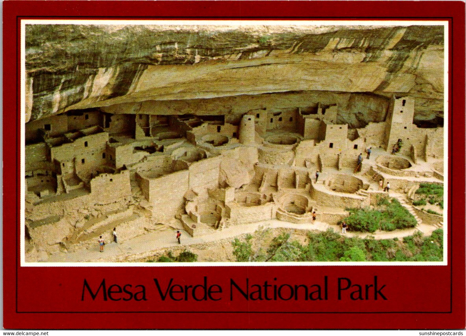 Colorado Mesa Verde National Park Cliff Palace - Mesa Verde