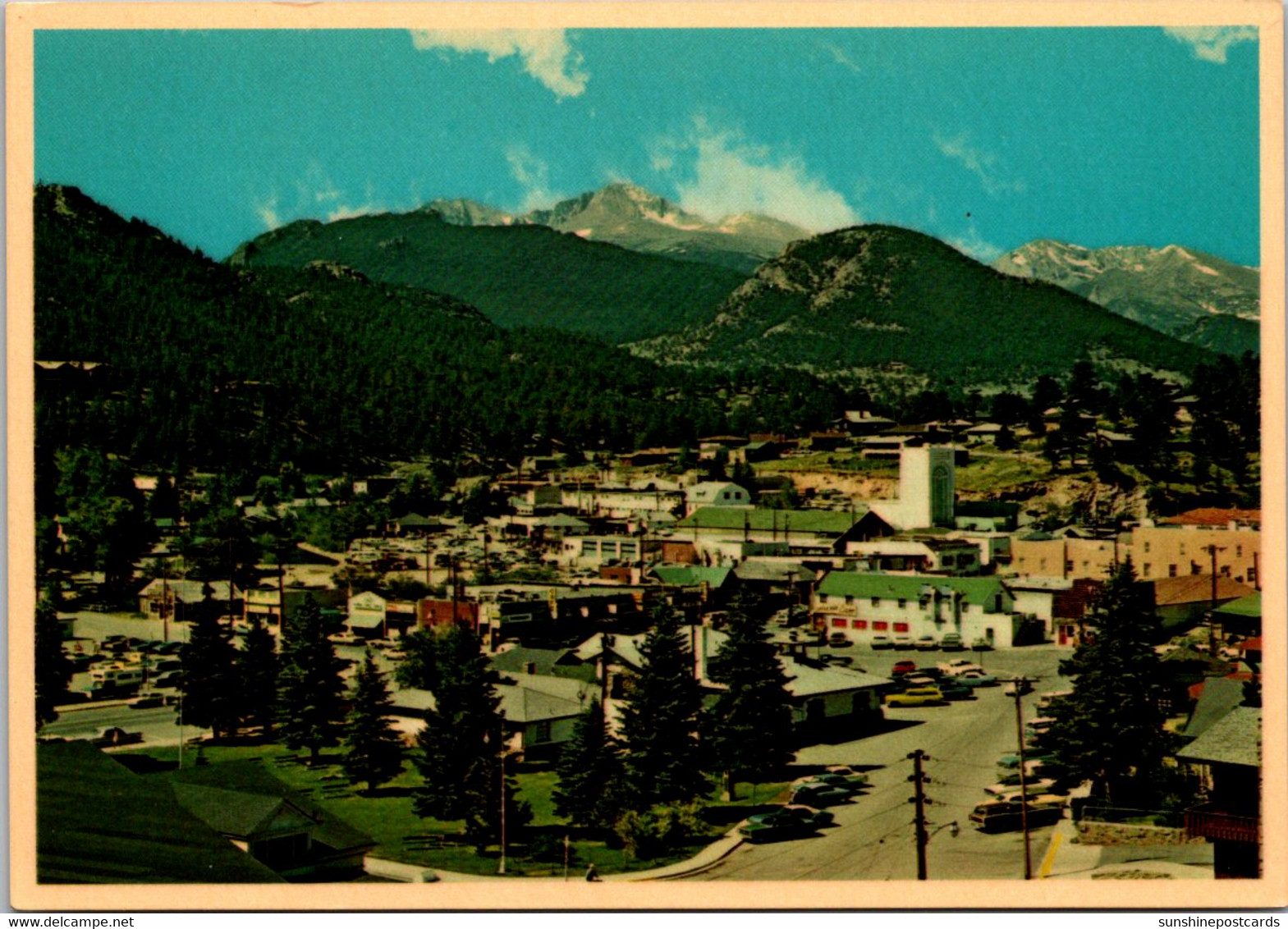 Colorado Estes Park Panoramic View - Rocky Mountains