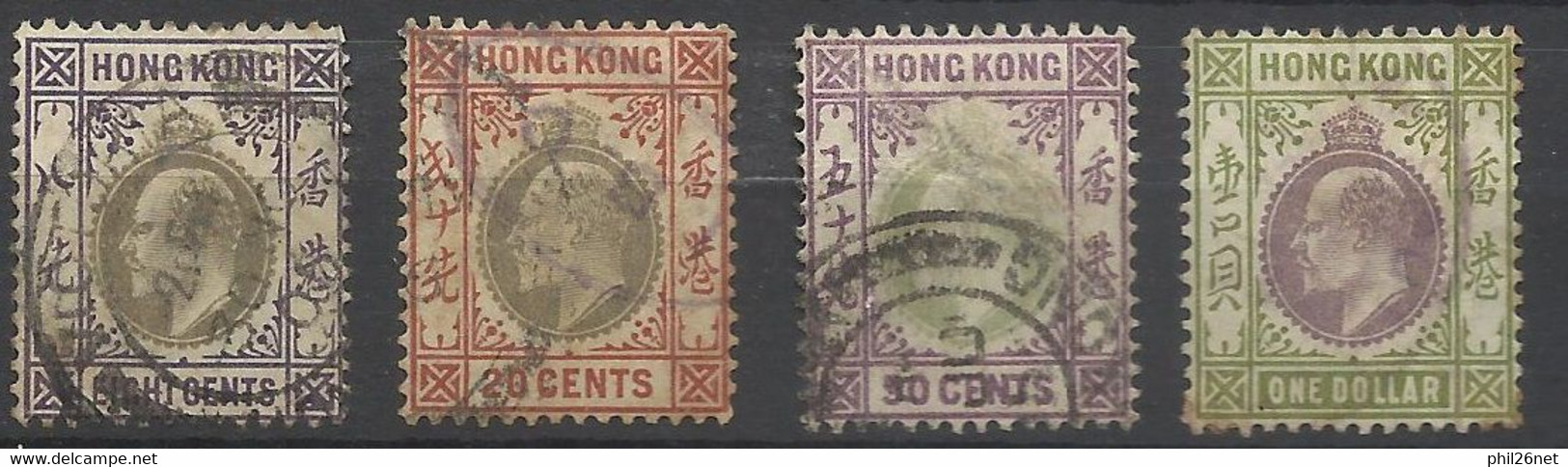 UK  Hong Kong      N° 66 ; 69 ; 70 Et 72    Oblitérés   B/TB     Voir Scans   Soldé ! ! ! - Usati