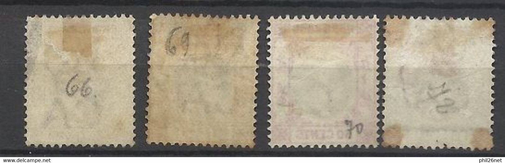 UK  Hong Kong      N° 66 ; 69 ; 70 Et 72    Oblitérés   B/TB     Voir Scans   Soldé ! ! ! - Used Stamps