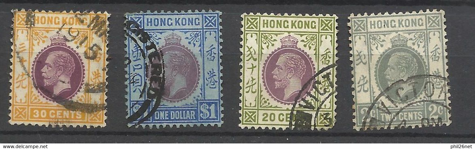 UK  Hong Kong      N° 106 ; 108 ;110  Et 119  Oblitérés     B/TB     Voir Scans   Soldé ! ! ! - Used Stamps