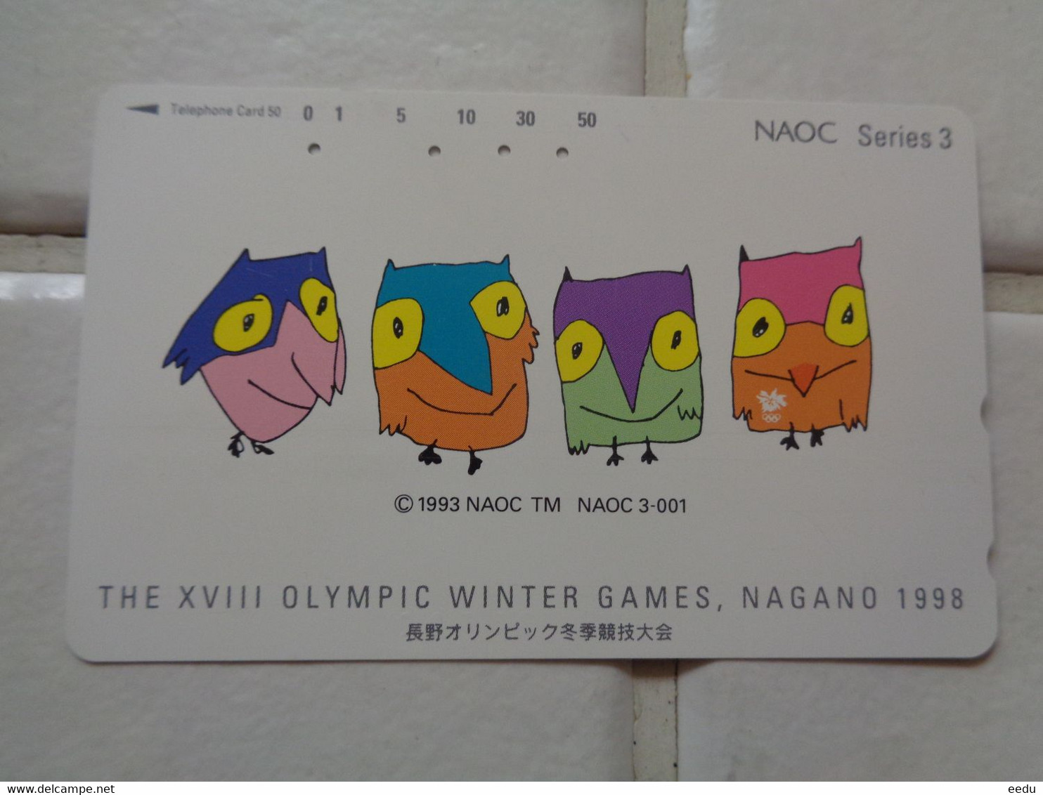 Japan Phonecard - Olympische Spelen
