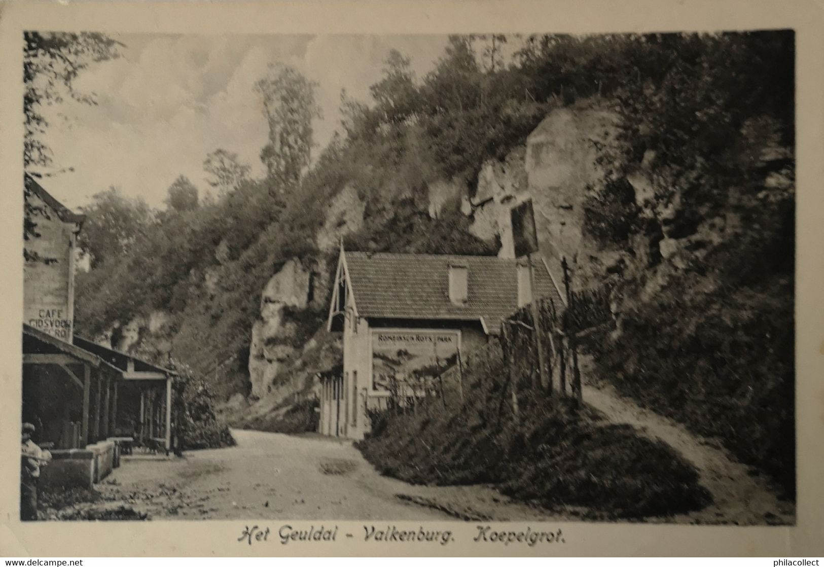 Valkenburg //  Geuldal - Koepelgrot (niet Standaard) 1922 - Valkenburg