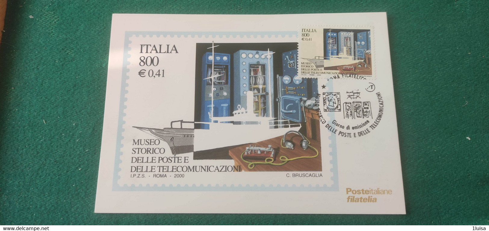 2000 Museo Storico Delle Poste E Telecomunicazioni  Roma - 1991-00: Storia Postale