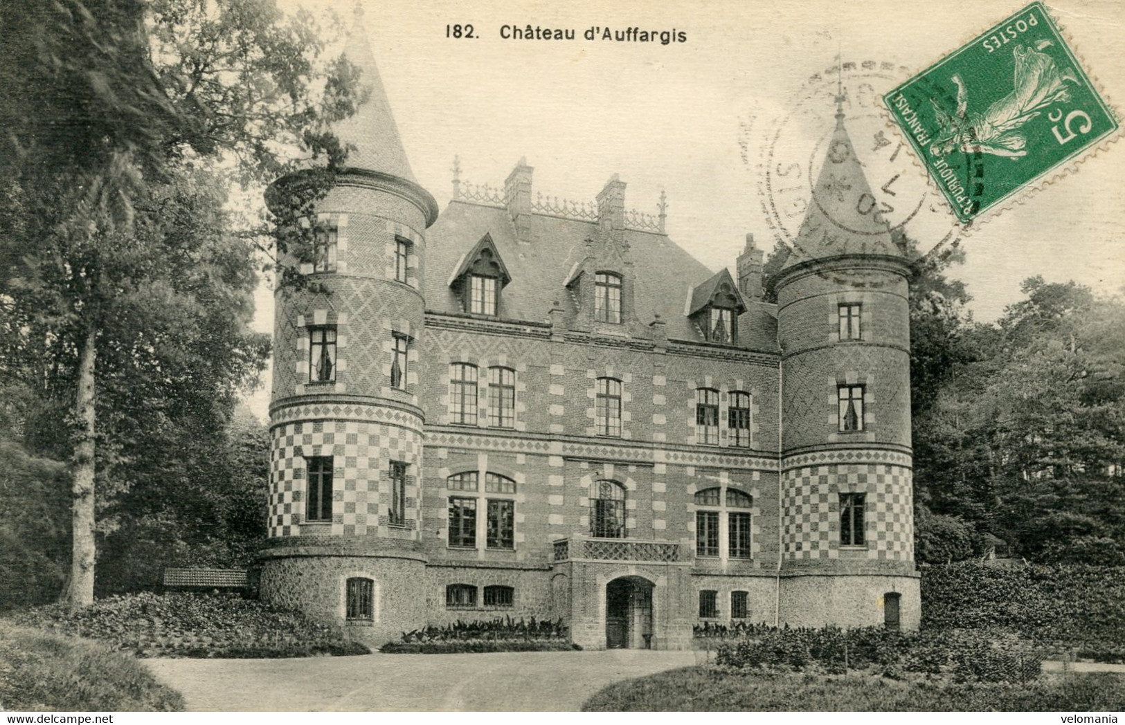 14706 Cpa 78 Château D'Auffargis - Auffargis