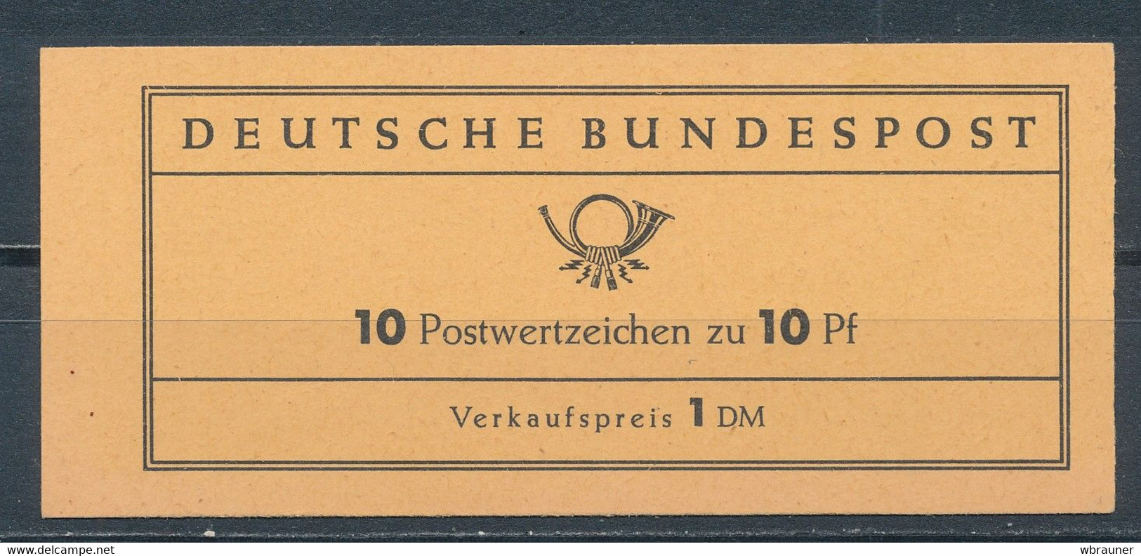 Bund Markenheftchen 7 B Postfrisch Mi. 250,- - Otros & Sin Clasificación
