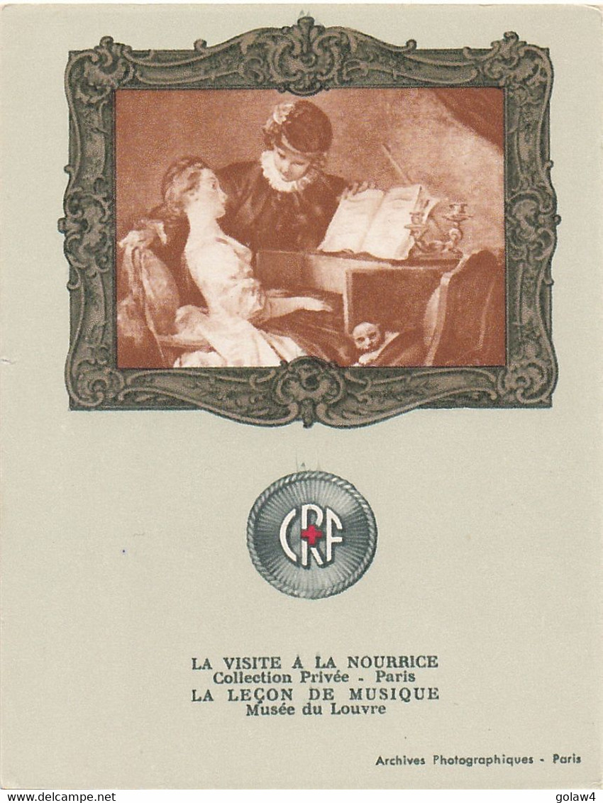 31238# CARNET CROIX ROUGE 1962 ** ROSALIE DE FRAGONARD ENFANT EN PIERROT COTE 42 Euros - Croix Rouge