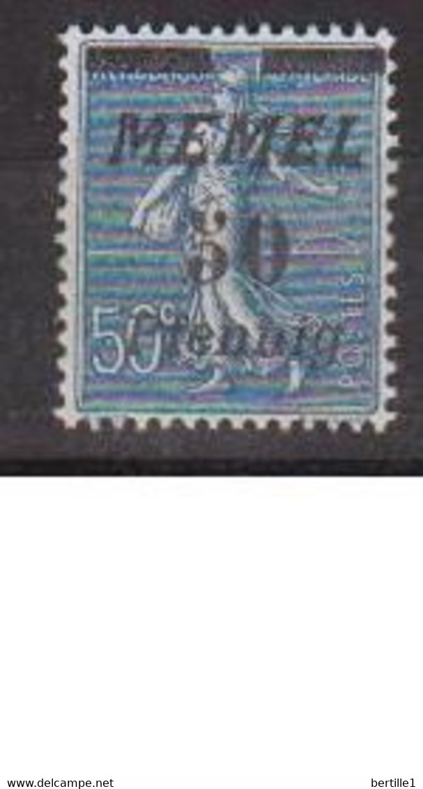 MEMEL    N° YVERT   :   54  NEUF SANS  CHARNIERES     ( NSCH 2/27 ) - Unused Stamps