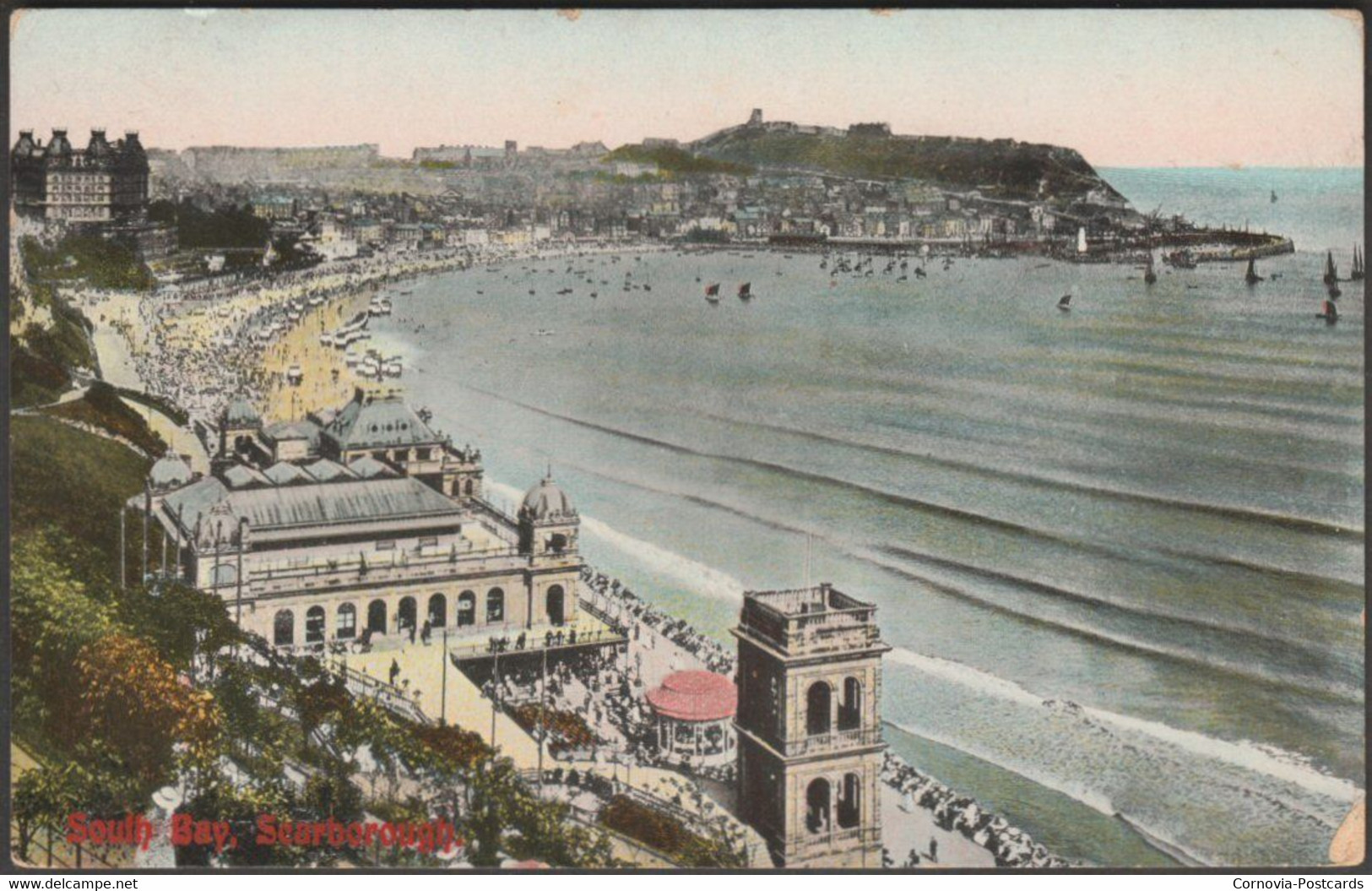 South Bay, Scarborough, Yorkshire, C.1905-10 - Postcard - Scarborough