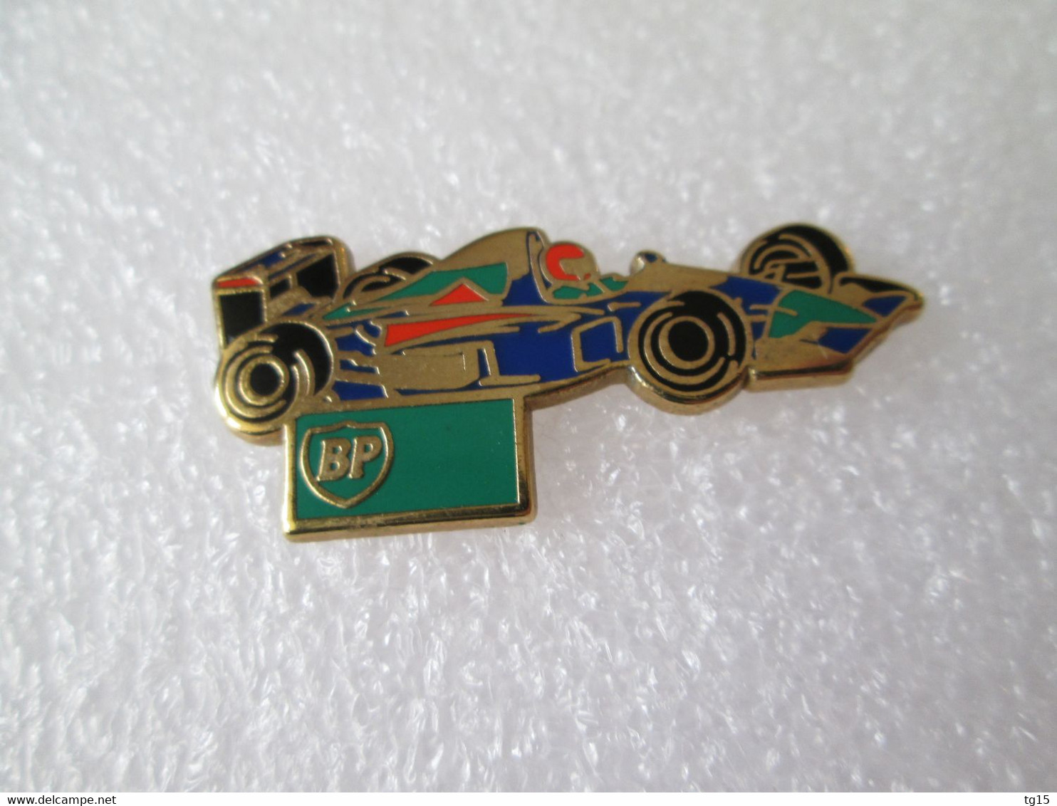 PIN'S FORMULE 1   LARROUSSE  BP  Zamak  N° 0919 / 1000   MOURGEON - F1