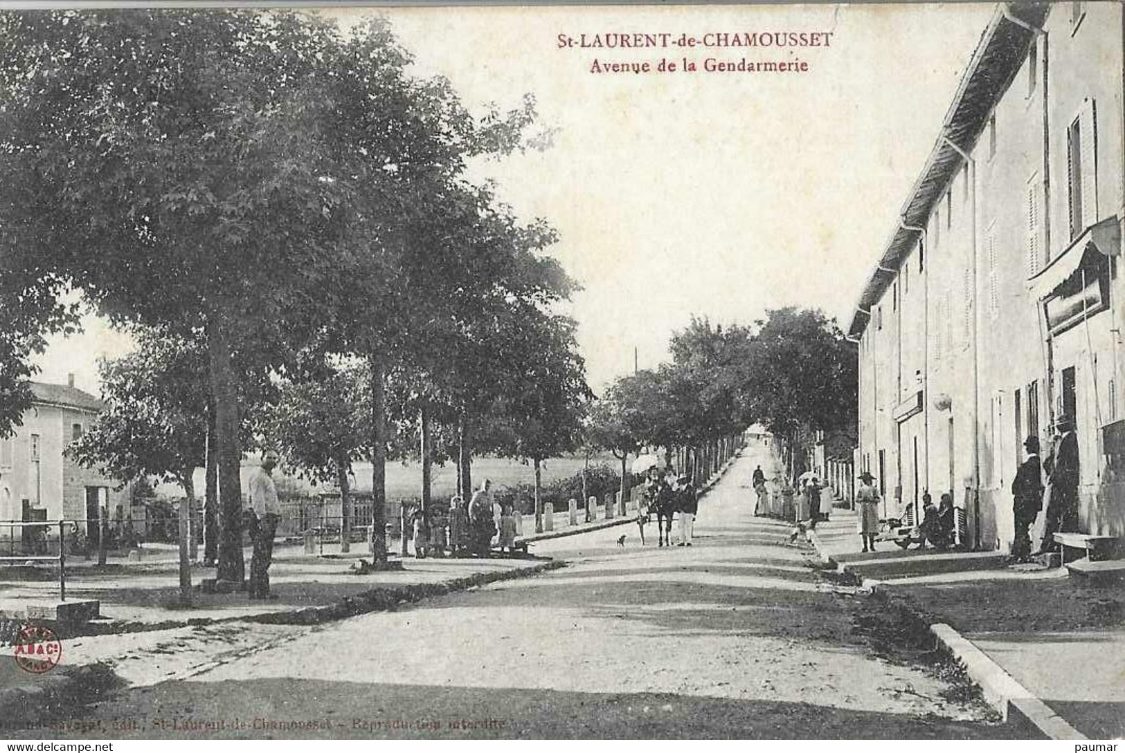 Saint Laurent  De Chamousset  Avenue De La Gendarmerie - Saint-Laurent-de-Chamousset