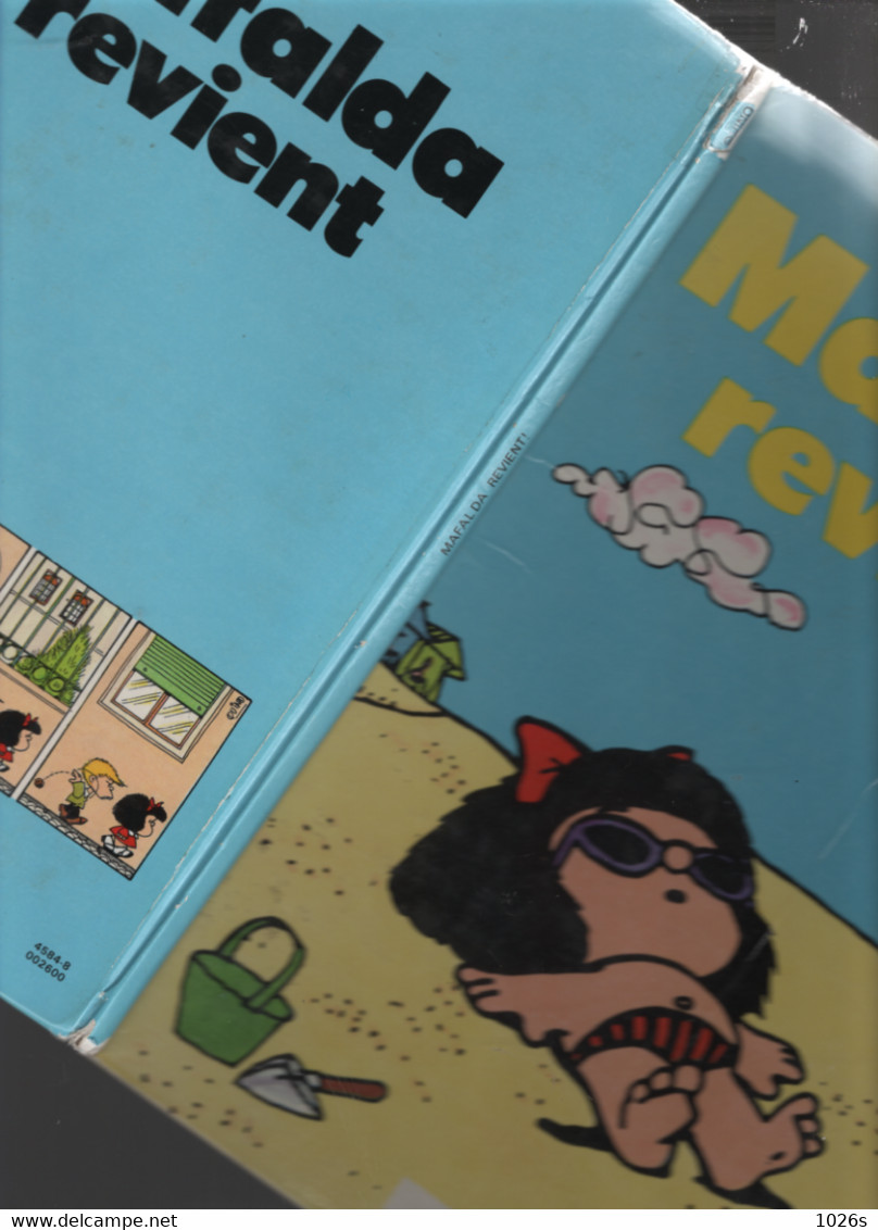 BD MAFALDA - MAFALDA REVIENT - 1981 - Mafalda