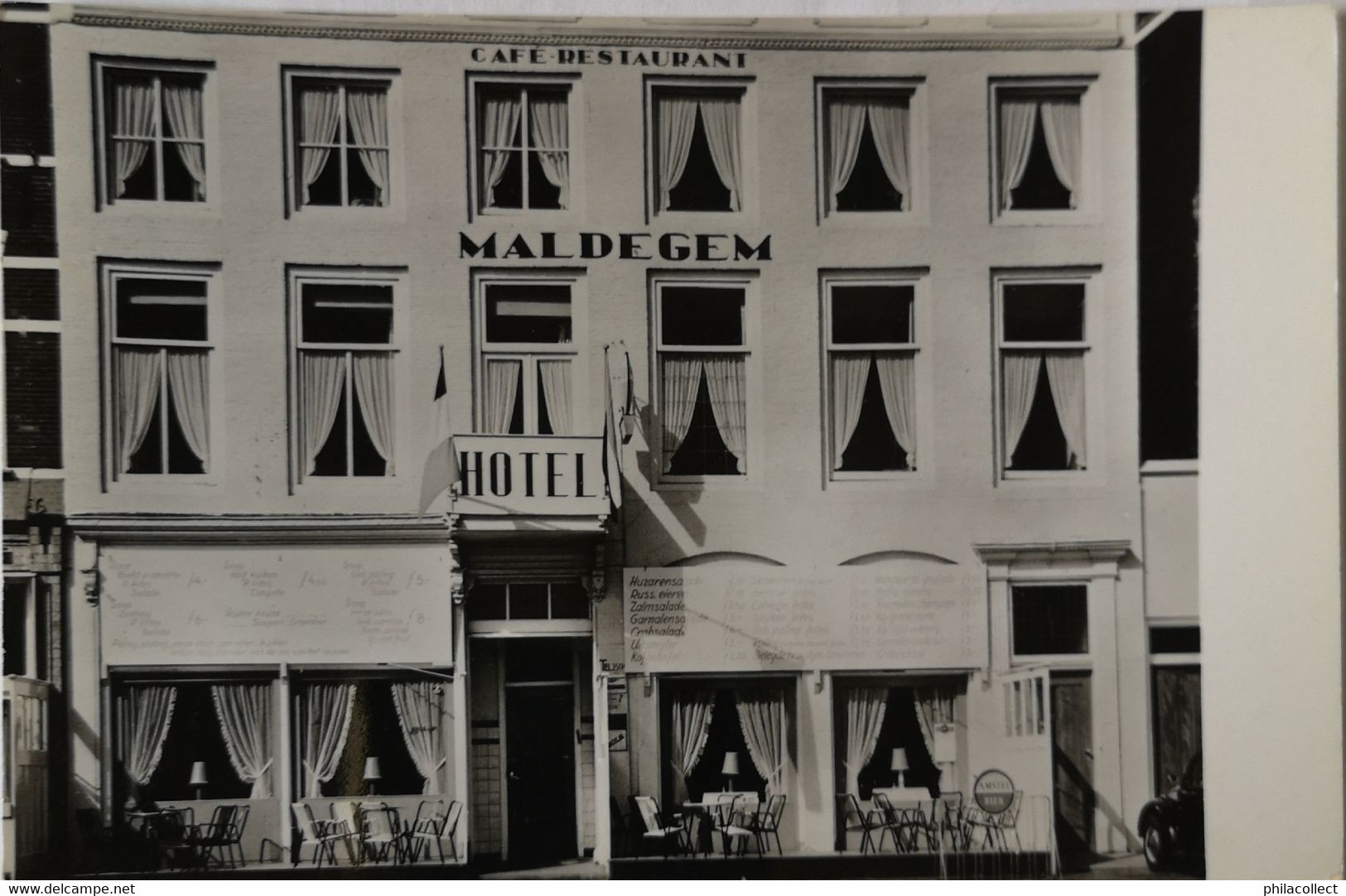 Vlissingen (Zld) Hotel Maldegem (Beursplein 5-7) 1963 - Vlissingen