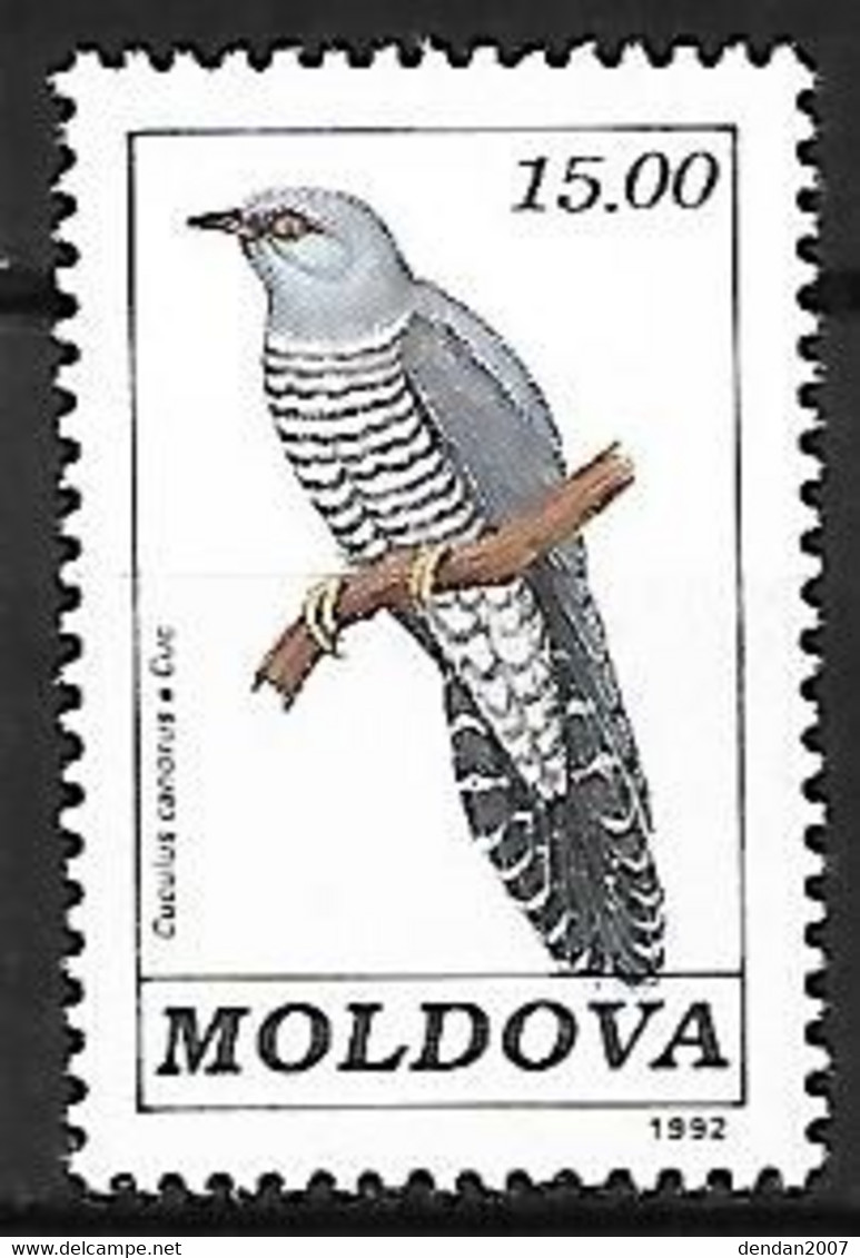 Moldova - MNH ** 1992 :     Common Cuckoo  -  Cuculus Canorus - Cuckoos & Turacos