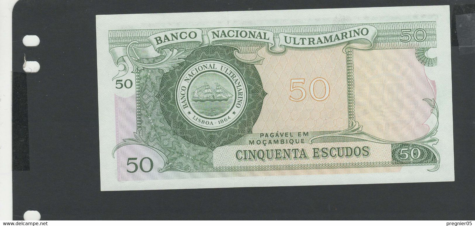 MOZAMBIQUE - Billet 5 Escudos 1976 NEUF/UNC Pick.116 - Mozambique