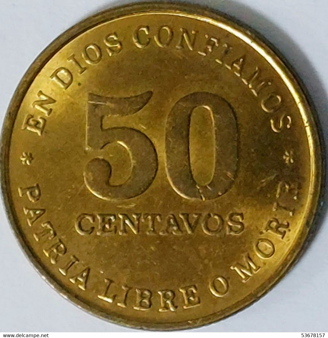 Nicaragua - 50 Centavos 1987, KM# 58 (#1573) - Nicaragua