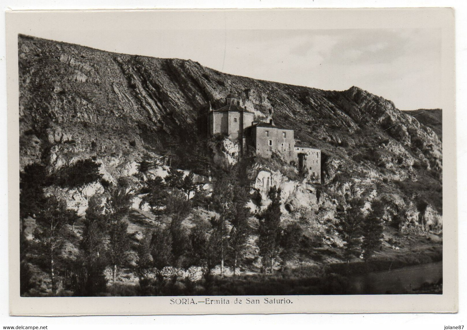 CPA    SORIA    -   ERMITA DE SAN SATURIO - Soria