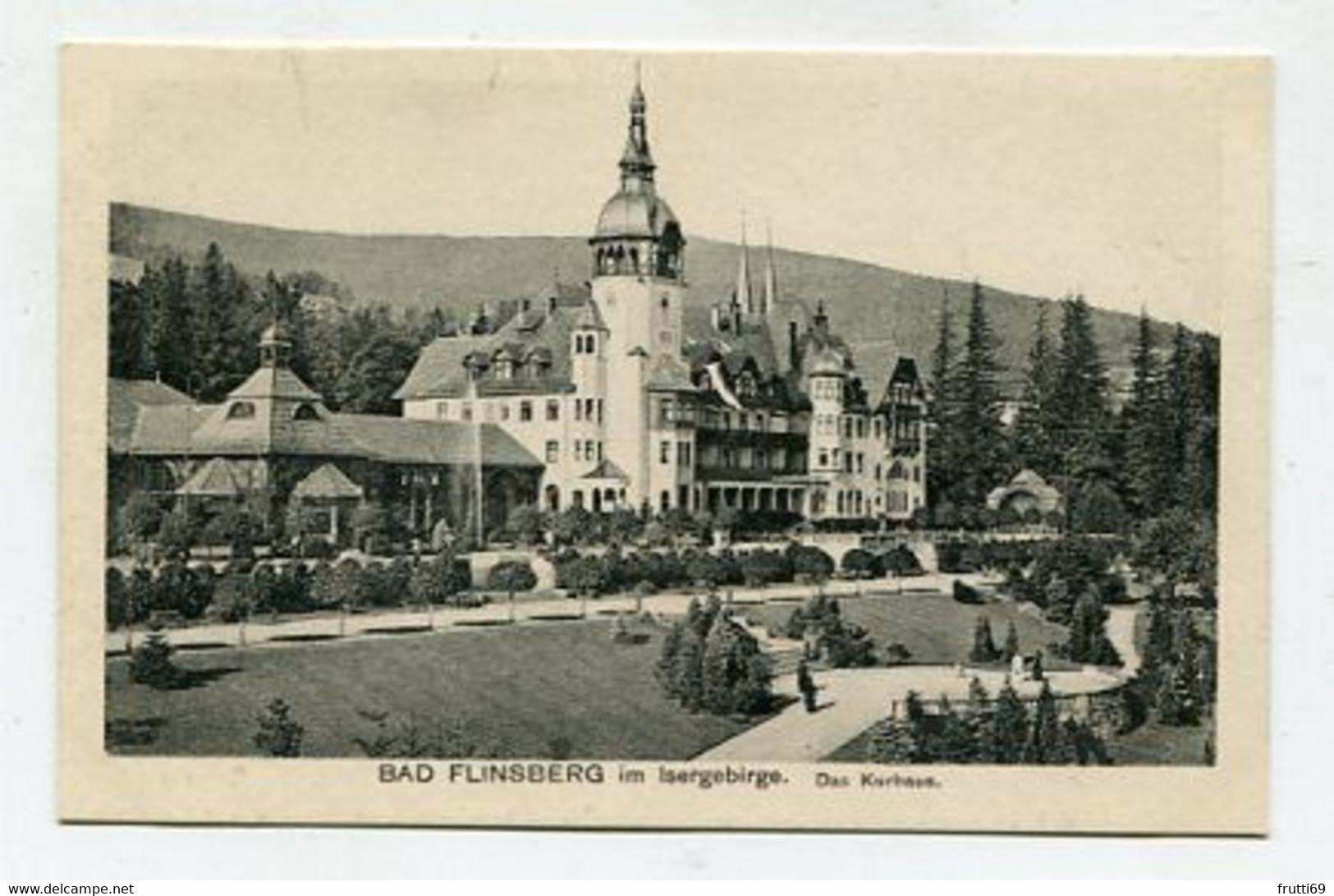 AK 104323 POLAND Former GERMANY - Bad Flinsberg Im Isergebirge - Das Kurhaus - Schlesien