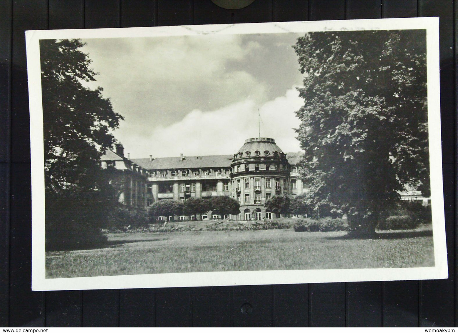 2 AK Postcards Vom Sanatorium/Kurhaus In Szczawno - Zdroj (Polen) Vom 27.5.1954 Ohne BM Nach Berlin - Schlesien