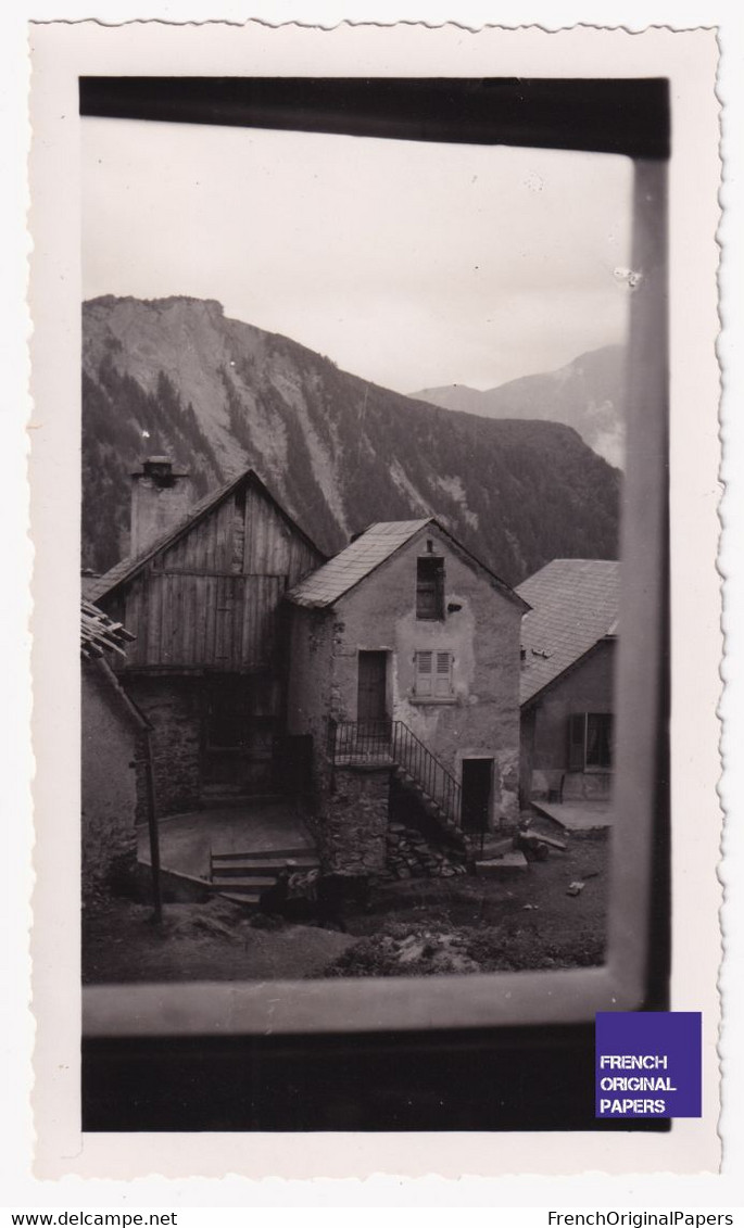 Villard Raymond / Isère - Photo 1938 11x6,8cm Près Bourg D'Oisans Ornon Dauphiné Mule Muletier A86-37 - Lugares