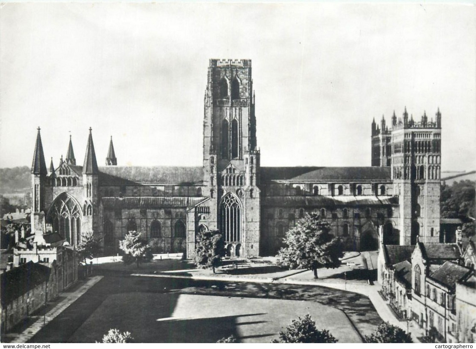 Postcard UK England Durham Cathedral - Durham City