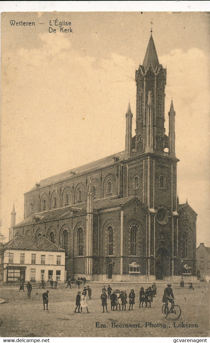 WETTEREN  DE KERK  2 SCANS - Wetteren