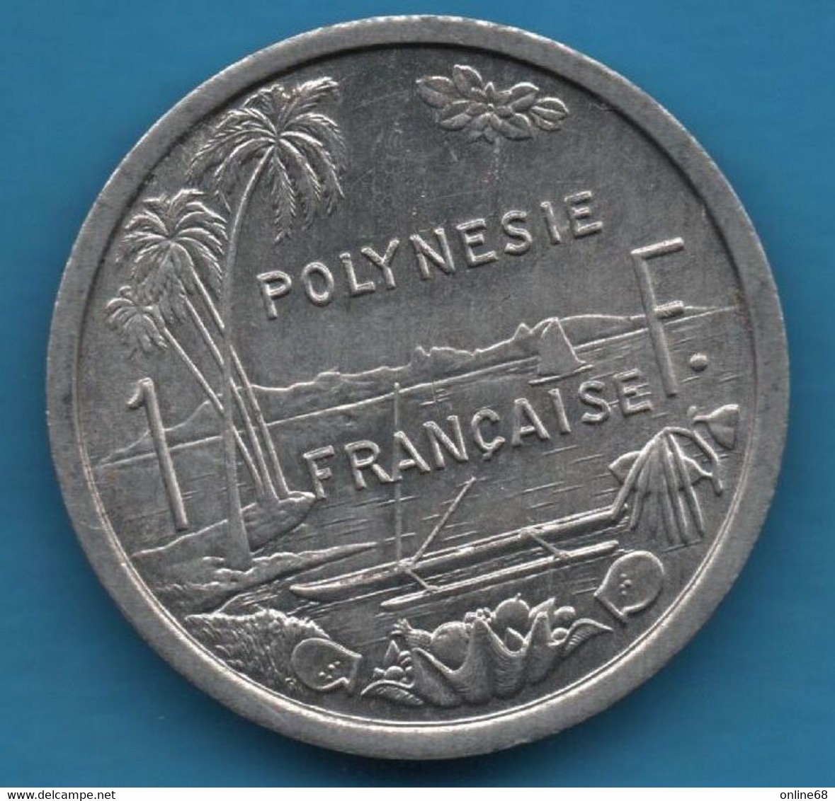 POLYNESIE FRANÇAISE 1 FRANC 1986 KM# 11 - Frans-Polynesië