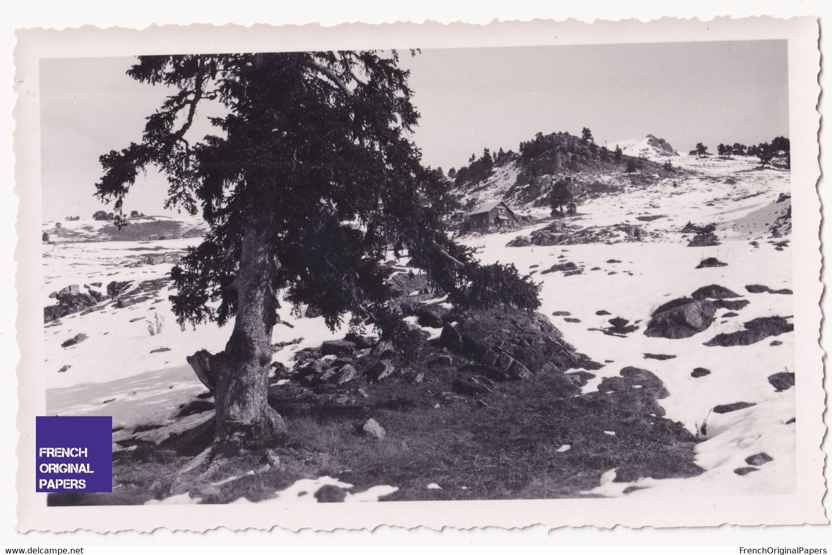 Roche Béranger / Chamrousse Isère - Photo 1936 11x6,8cm Belledonne A86-41 - Lugares