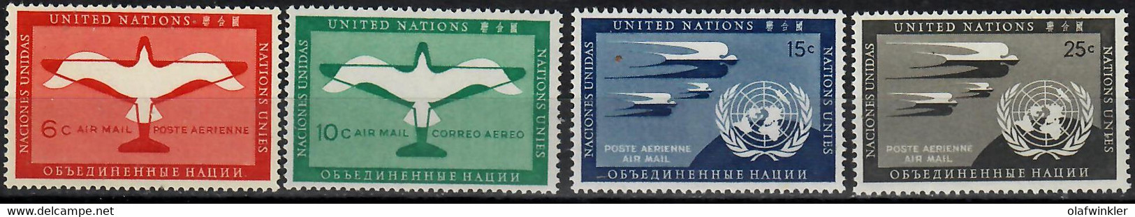 1951 Air Mail Sc C1-4 / YT A 1-4 / Mi 12-15 MNH / Neuf Sans Charniere / Postfrisch [zro] - Poste Aérienne
