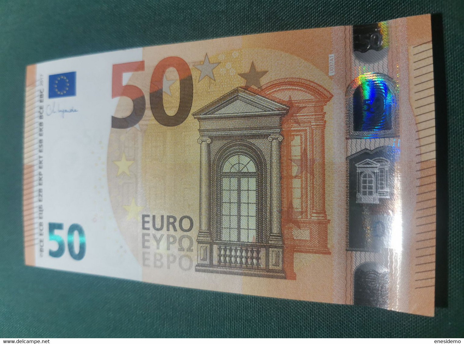 50 EURO FRANCE 2017 LAGARDE U037A1 UA SC FDS UNCIRCULATED PERFECT - 50 Euro