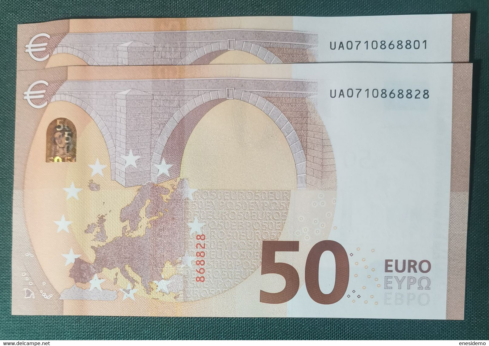 50 EURO FRANCE 2017 LAGARDE U037A1 UA SC FDS UNCIRCULATED PERFECT - 50 Euro