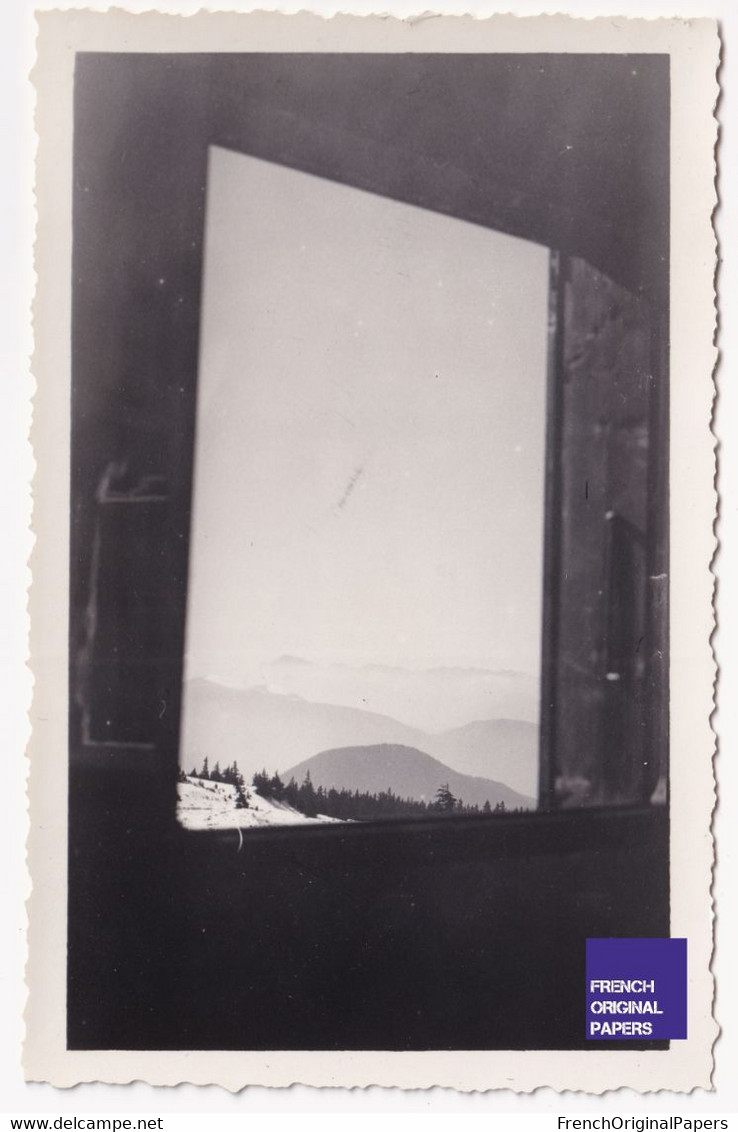 Roche Béranger / Chamrousse Isère - Photo 1936 11x6,8cm Belledonne - Vue Sur LOeilly A86-42 - Lugares