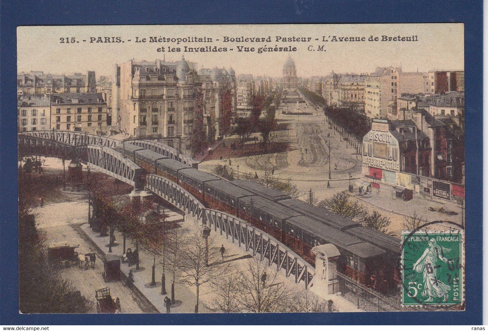 CPA [75] Paris > Métro Parisien, Gares Circulé - Pariser Métro, Bahnhöfe