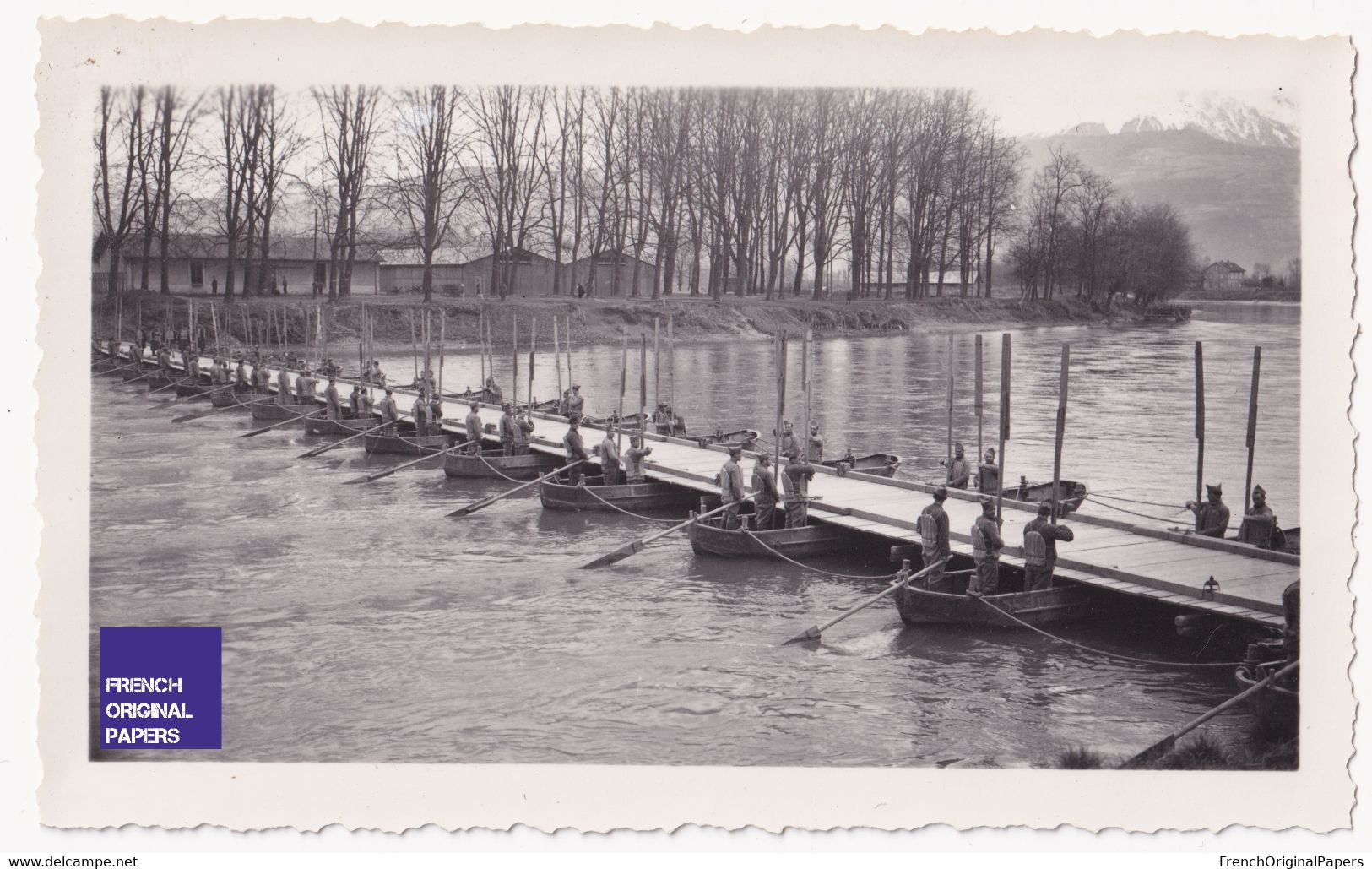 Grenoble - 4 ème Régiment Du Génie / Isère - Photo Mars 1937 11x6,8cm Armée Militaria Caserne Exercices A86-44 - Guerra, Militares