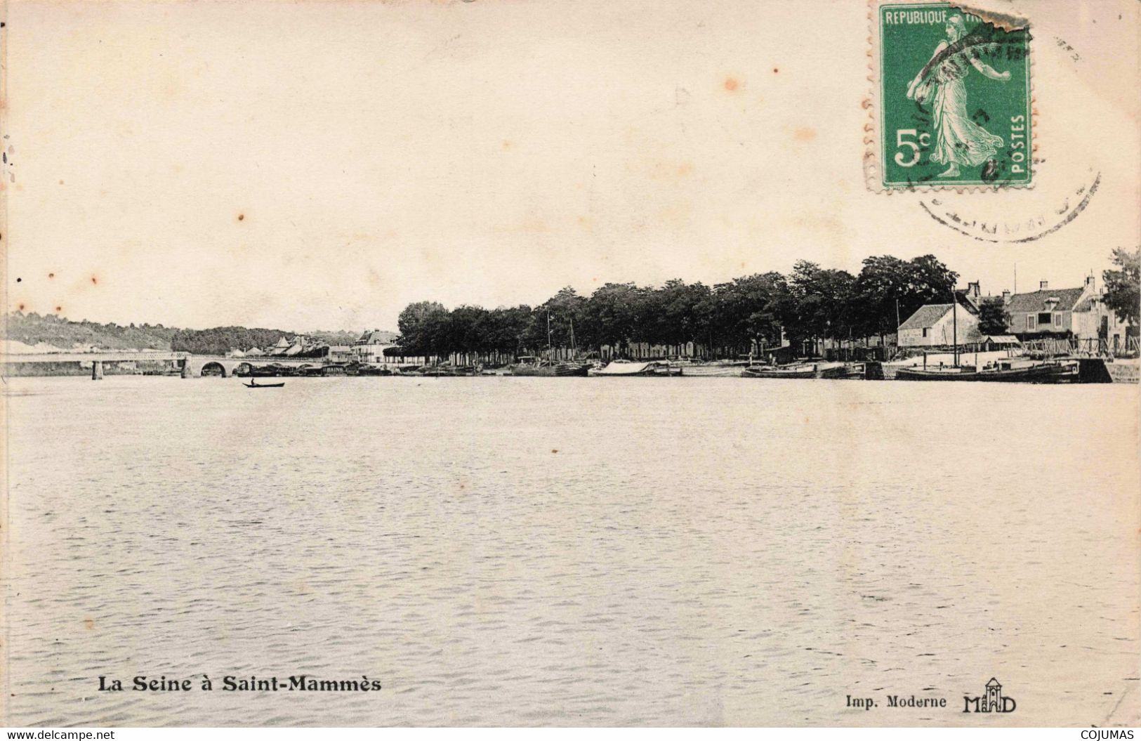 77 - SAINT MAMMES - S06978 - La Seine - L1 - Saint Mammes